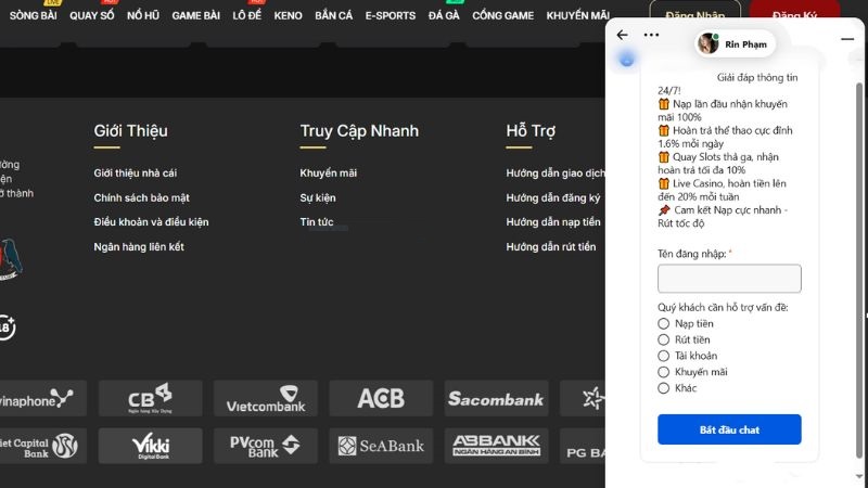 Liên hệ NgonClub qua Live Chat